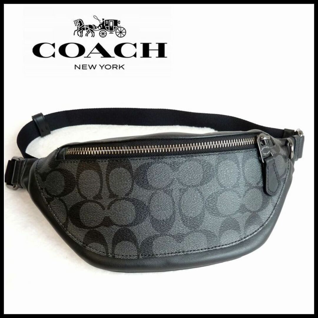 コーチ COACH ウエストバッグ シグネチャー ウエストポーチ-