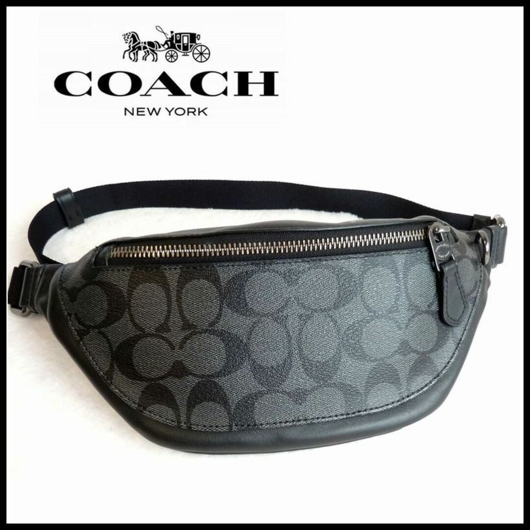 コーチ COACH ウエストバッグ シグネチャー ウエストポーチ