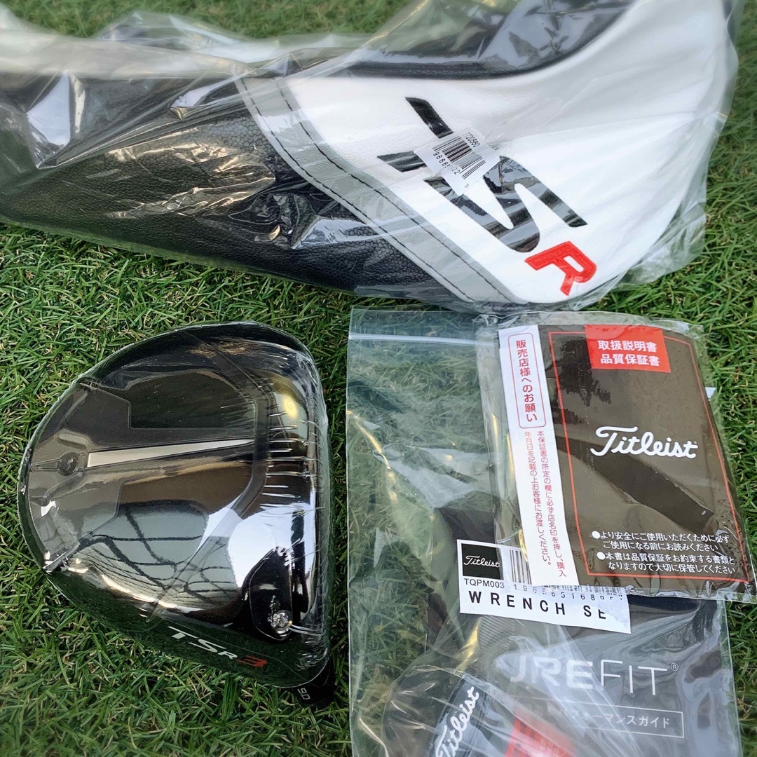 Titleist(タイトリスト)のタイトリスト TSR3 ドライバー 9度　ヘッド　日本正規品　新品未使用 スポーツ/アウトドアのゴルフ(クラブ)の商品写真