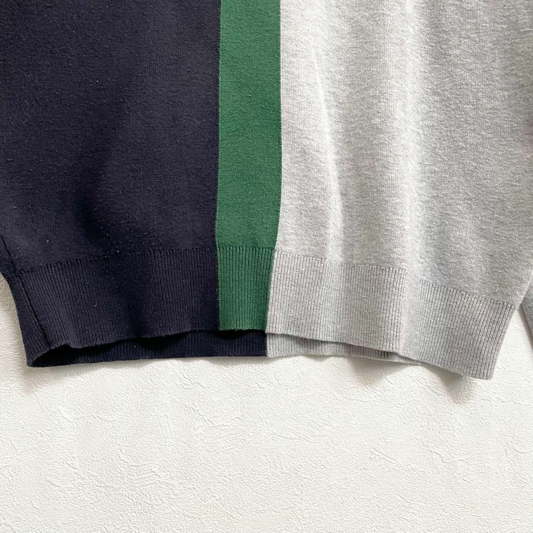 LACOSTE - ラコステ LACOSTE アシンメトリー ワニロゴ 長袖 LACOSTE - ラコステ LACOSTE アシンメトリー ワニロゴ 長袖