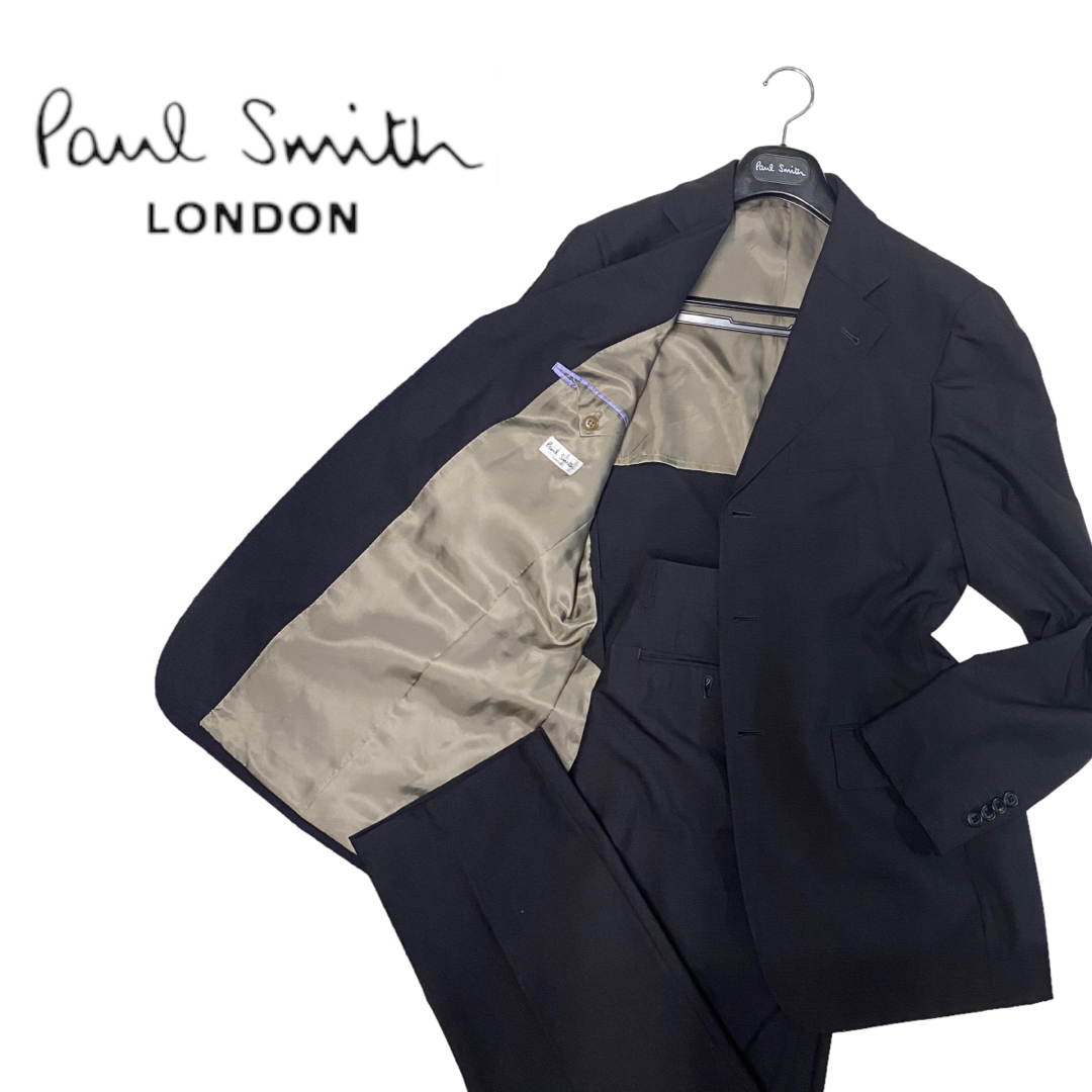 XLサイズ】【ハンガー付】Paul Smith セットアップ スーツ ブラック