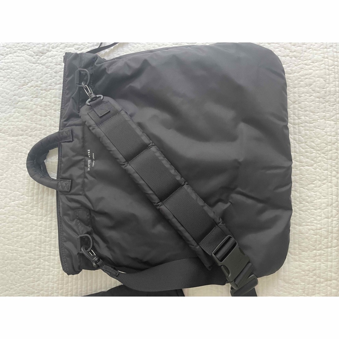 HYKE - PORTER × HYKE HELMET BAG LARGE BLACKの通販 by jungchanwoo's