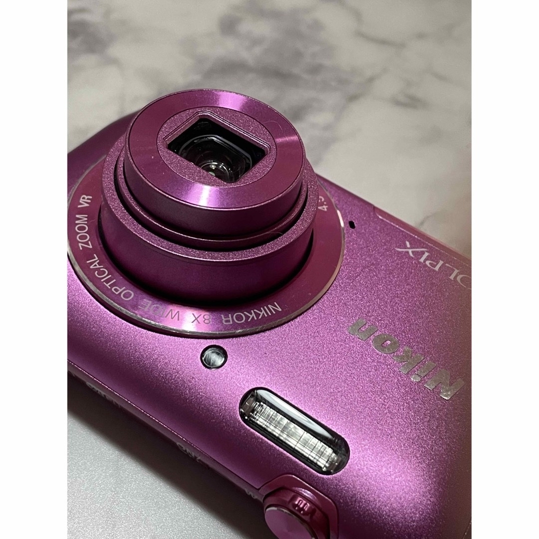 Nikon COOLPIX Style S PINK ピンク デジカメ