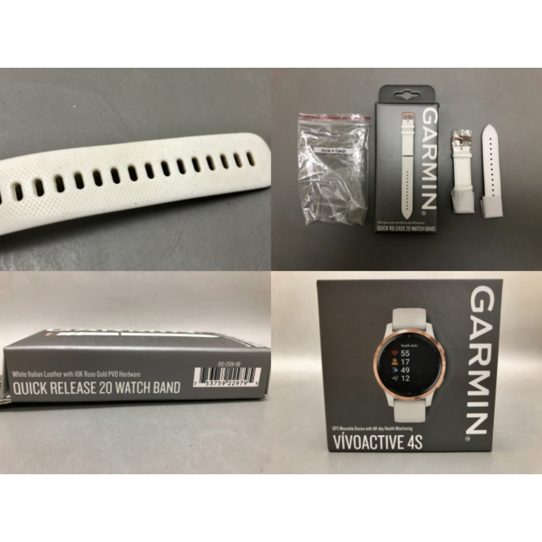 GARMIN(ガーミン)のガーミン 腕時計 vivoactive4S ボーイズ 黒 レディースのファッション小物(腕時計)の商品写真