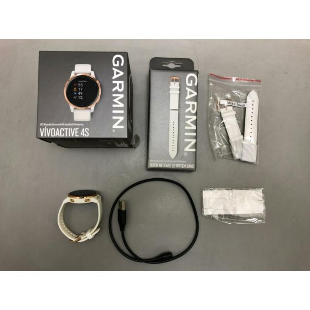 GARMIN(ガーミン)のガーミン 腕時計 vivoactive4S ボーイズ 黒 レディースのファッション小物(腕時計)の商品写真