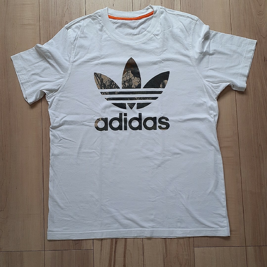 Originals（adidas）(オリジナルス)のアディダスTシャツ　XL 白 メンズのトップス(Tシャツ/カットソー(半袖/袖なし))の商品写真