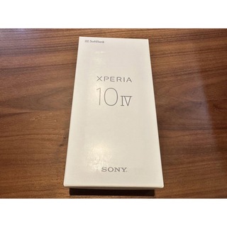 ソニー(SONY)のSONY Xperia 10 IV ホワイト SoftBank  (スマートフォン本体)