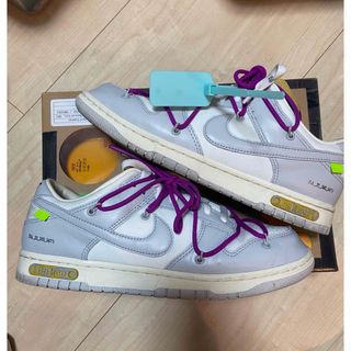 ナイキ(NIKE)のNIKE×off-white ダンクlow lot21 28cm(スニーカー)