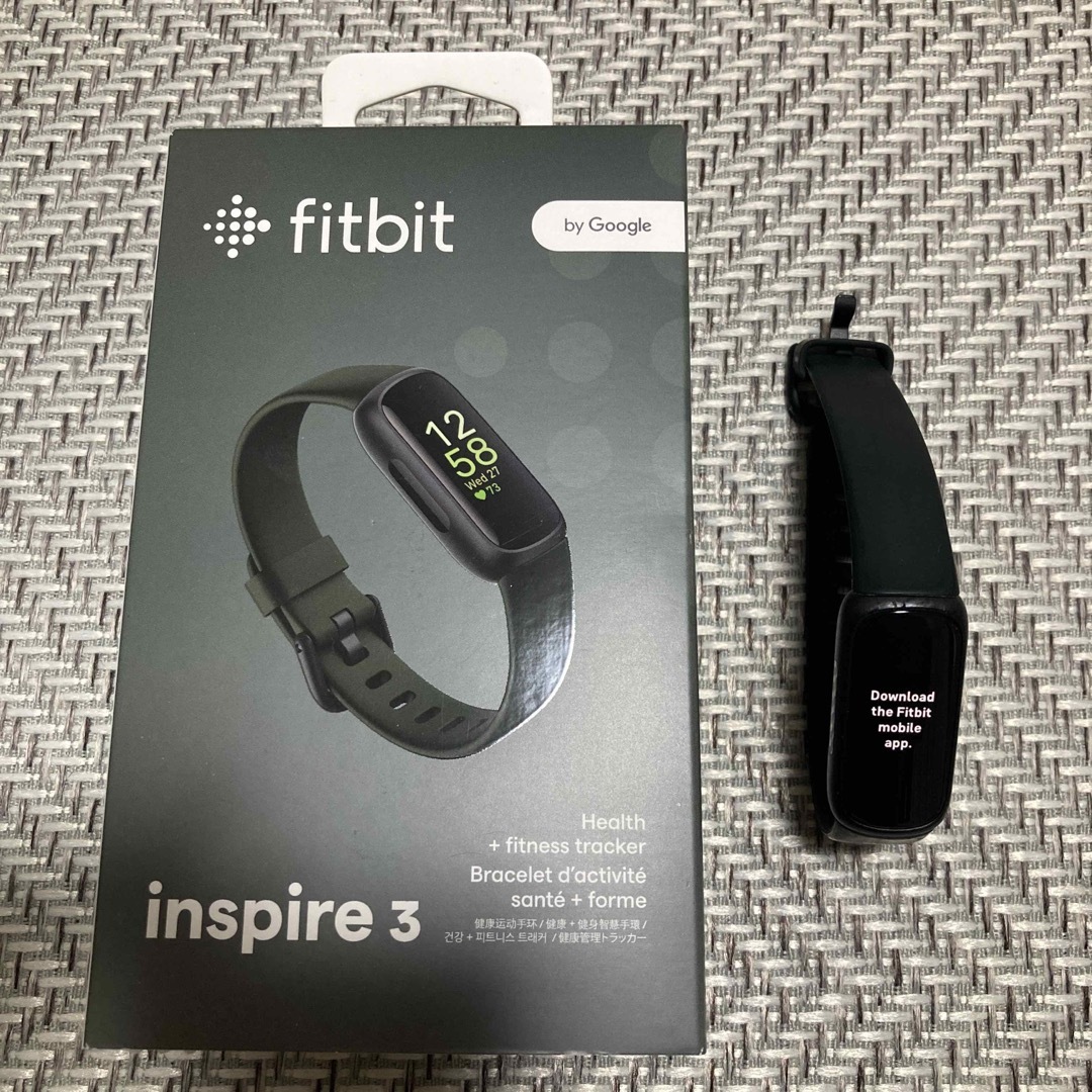 fitbit inspire3 ブラック