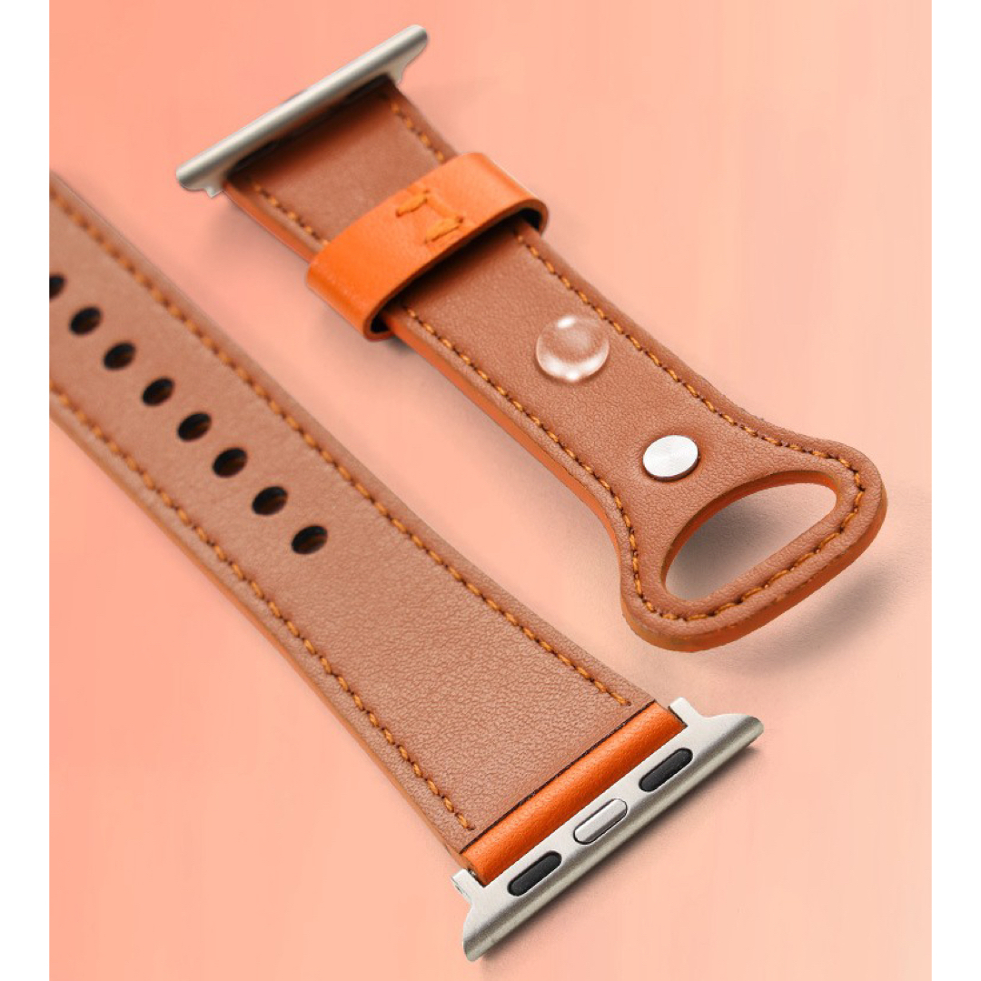 Apple Watch 用バンド 本革 交換ベルトアップルウォッチバンド レディースのファッション小物(腕時計)の商品写真