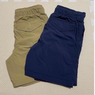 ギャップキッズ(GAP Kids)のGAP ハーフパンツ　ベージュ　紺　2枚セット　速乾(パンツ/スパッツ)