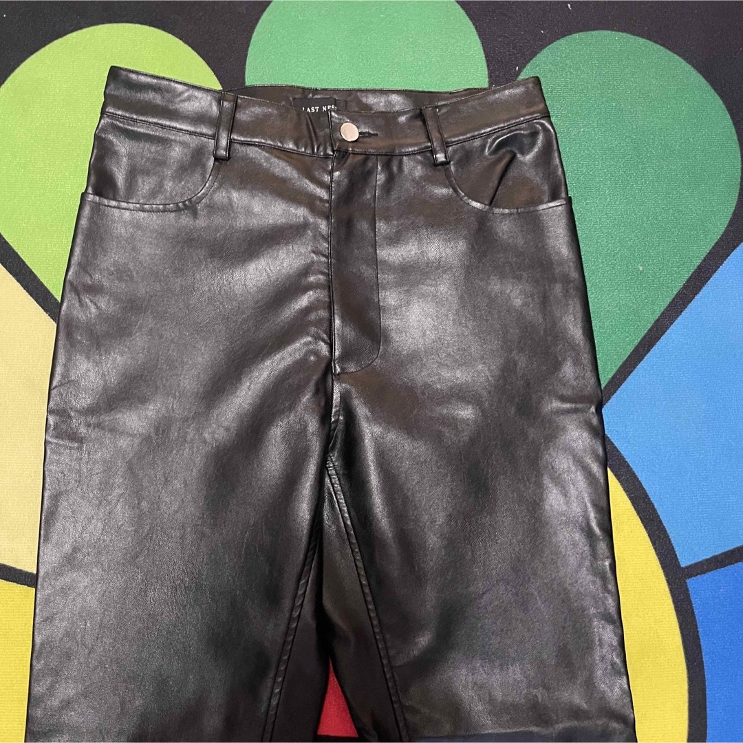 Rick Owens(リックオウエンス)のLast nest lether pants レザースキニーパンツ メンズのパンツ(その他)の商品写真