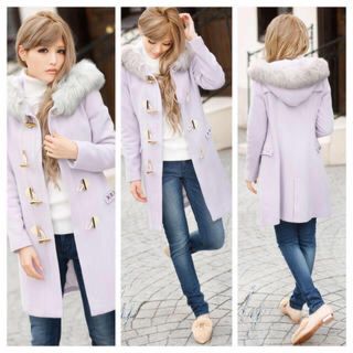 Rady ファー ポケット ビジュー ダッフル コート | www.jarussi.com.br