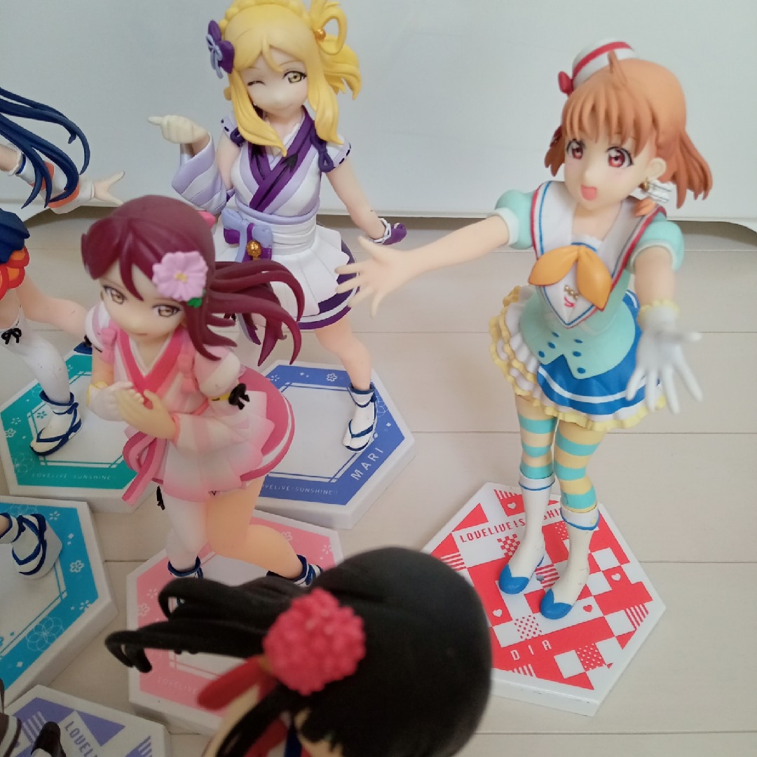 ラブライブフィギュアまとめ売り7体 エンタメ/ホビーのフィギュア(アニメ/ゲーム)の商品写真