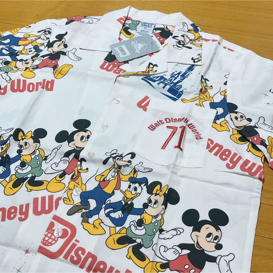 新品タグ付き WDW 50周年 シャツ ウォルト・ディズニー・ワールド / L