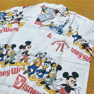 ディズニー(Disney)の新品タグ付き WDW 50周年 シャツ ウォルト・ディズニー・ワールド / L(シャツ/ブラウス(半袖/袖なし))