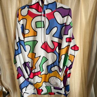 キースヘリング(KEITH HARING)のキースヘリングパーカー大きなサイズメンズ新品未使用(パーカー)