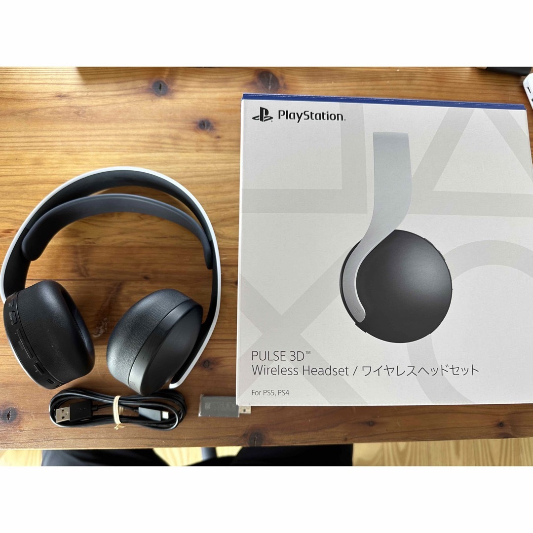 PlayStation(プレイステーション)のPlayStation pulse3Dwireless headset スマホ/家電/カメラのオーディオ機器(ヘッドフォン/イヤフォン)の商品写真