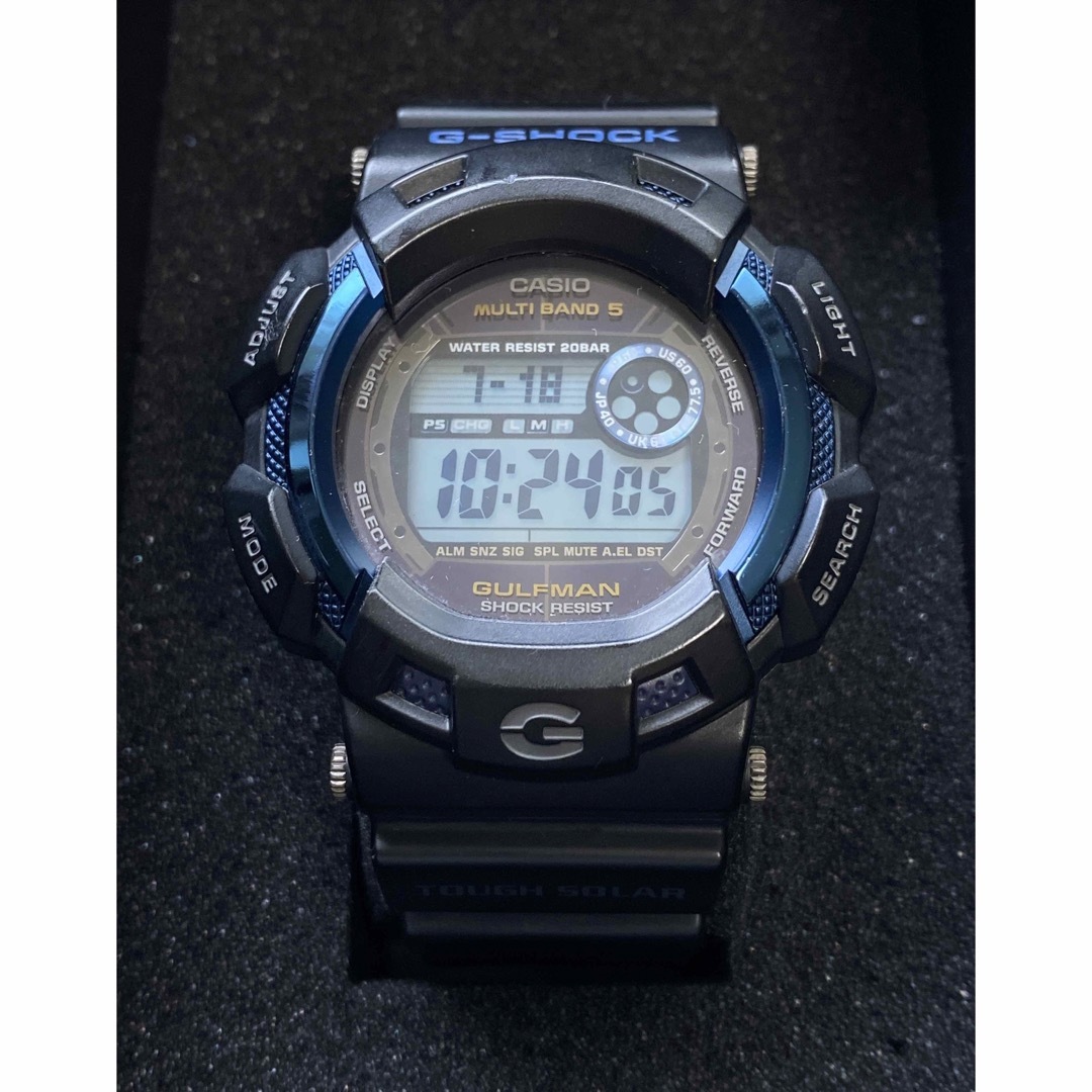 G-SHOCK/GW-9100/限定/電波ソーラー/ブルー/ガルフマン/25周年