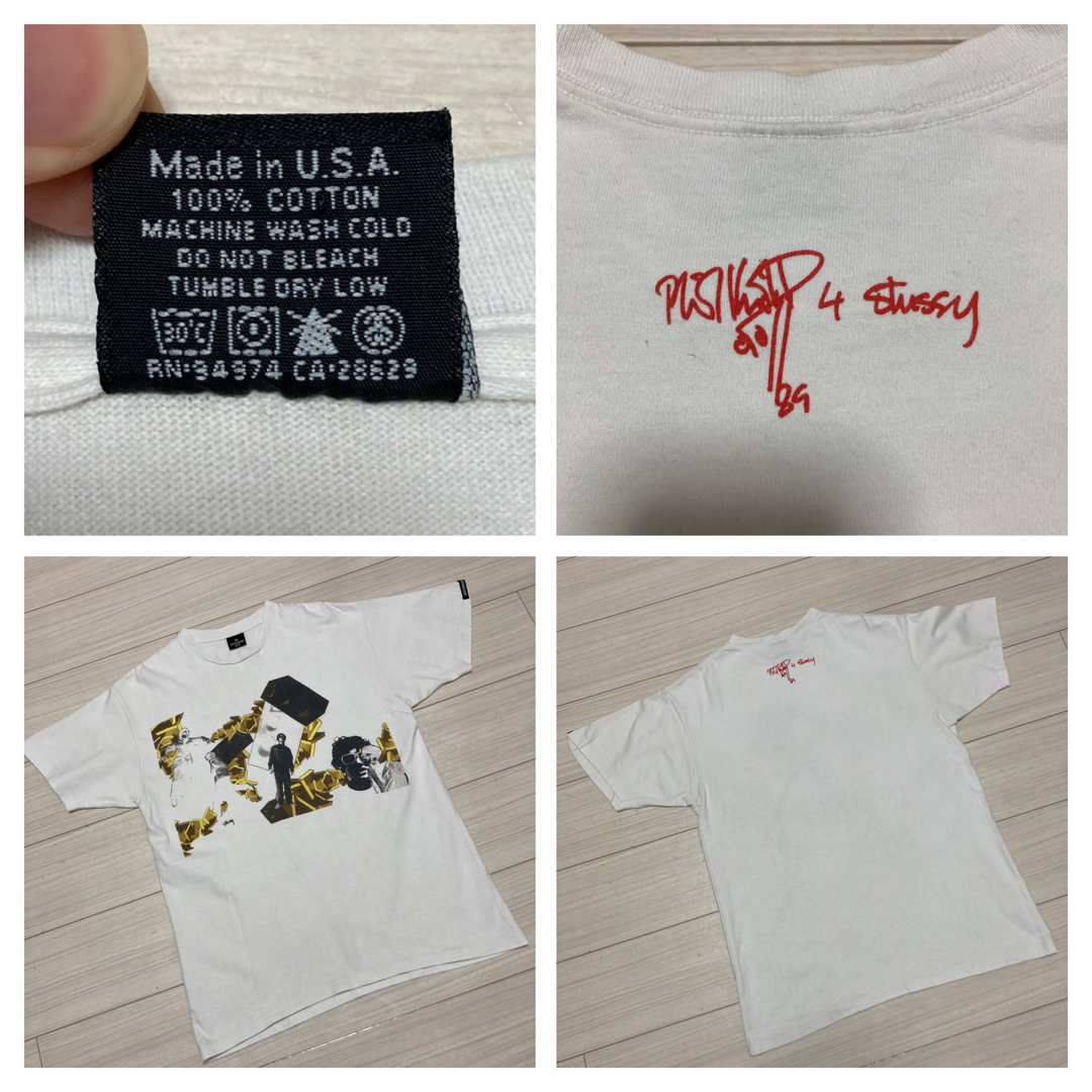 STUSSY(ステューシー)のUSA製■stussy CUSTOMADE フィルノット■コラボ Tシャツ M メンズのトップス(Tシャツ/カットソー(半袖/袖なし))の商品写真