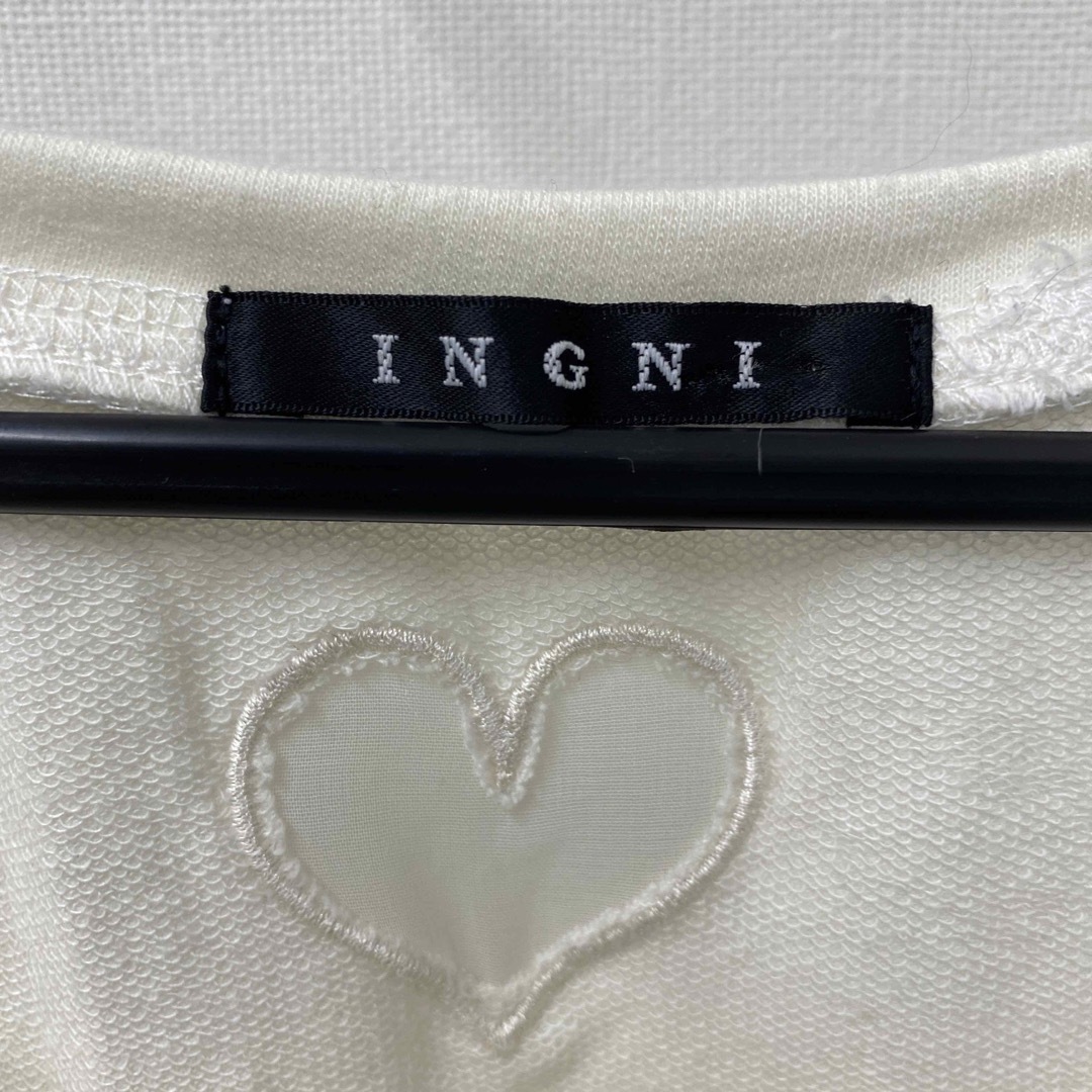 INGNI(イング)のINGNI ショート丈Tシャツ レディースのトップス(カットソー(半袖/袖なし))の商品写真
