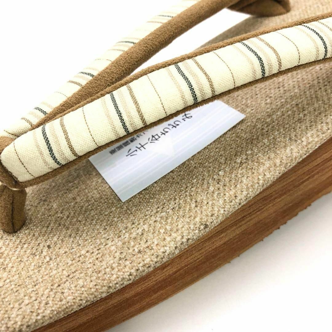 C-5145 カレンブロッソ カフェ草履 Lサイズ 小千谷ちぢみ 菱屋 購入品