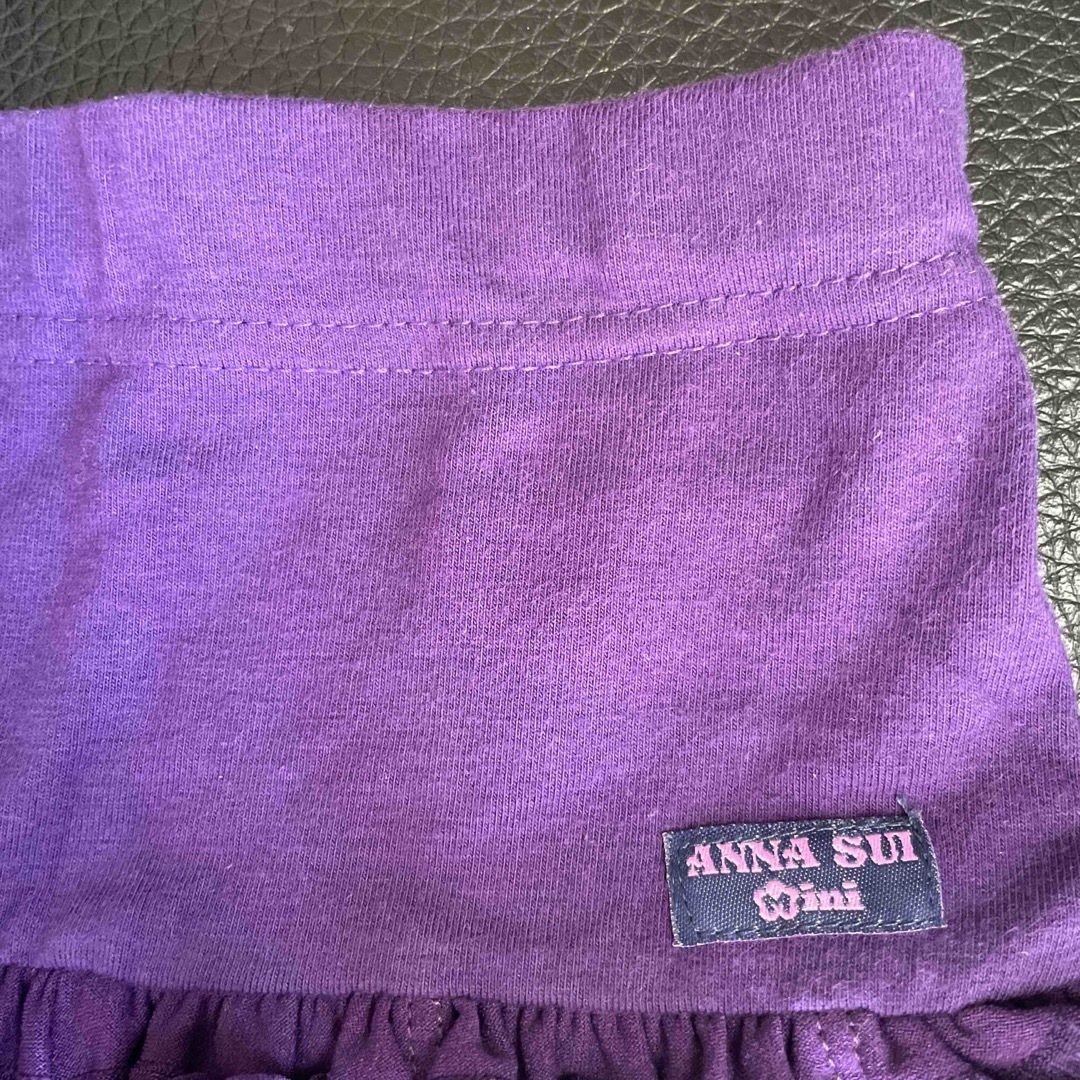 ANNA SUI mini(アナスイミニ)のアナスイミニ　フリルキュロット　100 センチ キッズ/ベビー/マタニティのキッズ服女の子用(90cm~)(パンツ/スパッツ)の商品写真