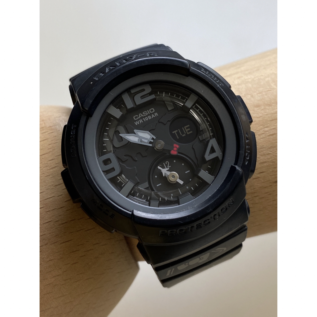 G-SHOCK/baby-G/限定/BGA-190KT/コラボ/キティ/黒/時計腕時計