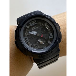 ベビージー(Baby-G)のG-SHOCK/baby-G/限定/BGA-190KT/コラボ/キティ/黒/時計(腕時計)