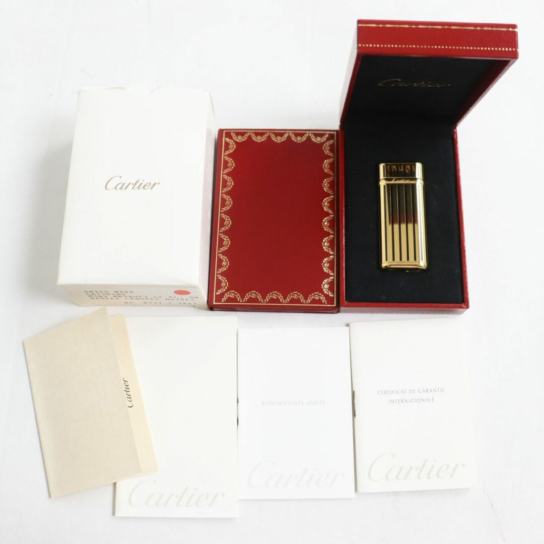 特別セール品 カルティエ Cartier ライター ブラック 箱付き リール