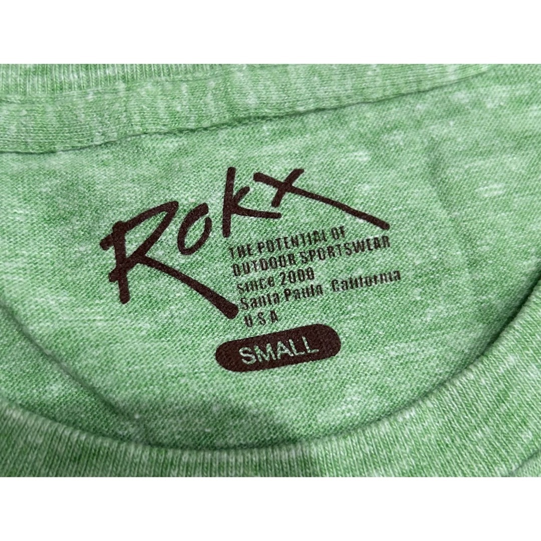 Roxy(ロキシー)のROKX ロキシー Tシャツ グリーン メンズのトップス(Tシャツ/カットソー(半袖/袖なし))の商品写真