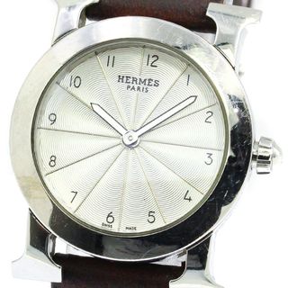 エルメス(Hermes)のエルメス HERMES HR1.210 Hウォッチ ロンド クォーツ レディース _759362【ev15】(腕時計)