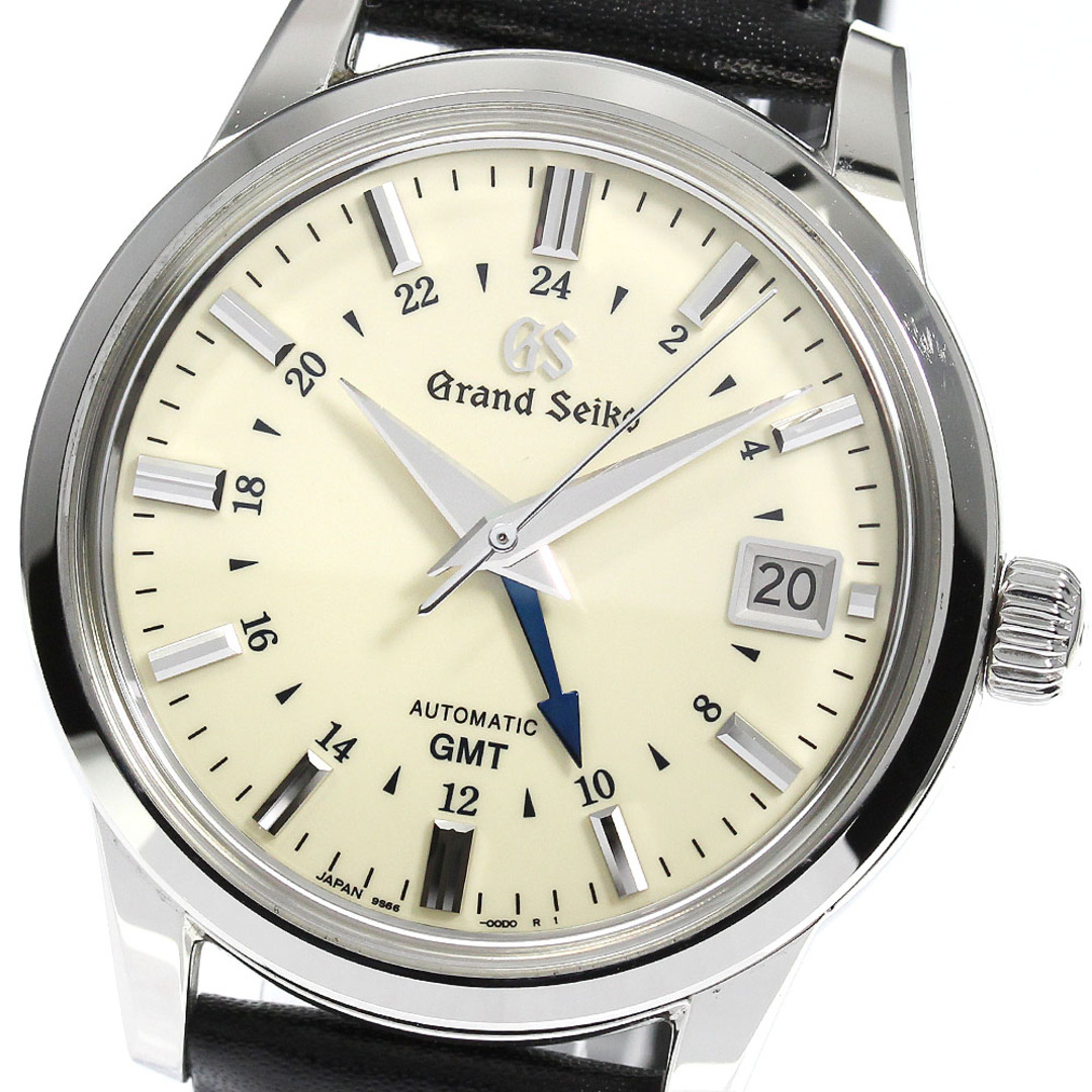 セイコー SEIKO SBGM221/9S66-00A0 グランドセイコー メカニカル GMT 自動巻き メンズ 良品 _756606