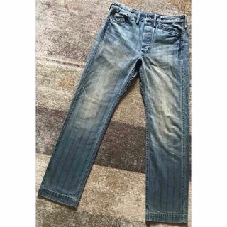 ダブルアールエル(RRL)の最高のヴィンテージ加工 RRL STIFEL TROUSER ワバッシュ パンツ(デニム/ジーンズ)