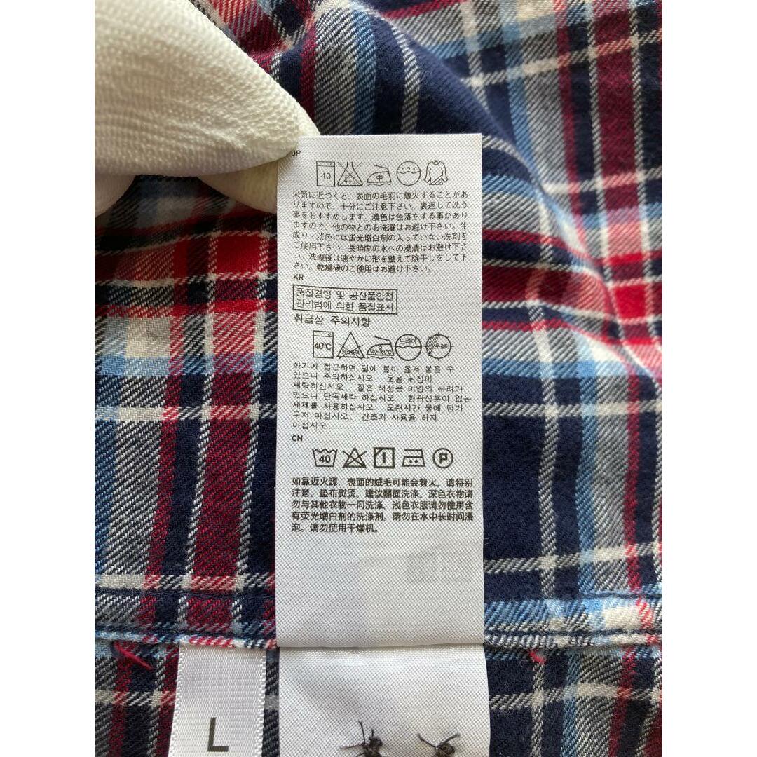 UNIQLO(ユニクロ)のユニクロ　長袖 シャツ　チェック柄　L　K00048 メンズのトップス(シャツ)の商品写真