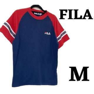 フィラ(FILA)のフィラ　半袖 Tシャツ　トリコロール　M　F00285(Tシャツ/カットソー(半袖/袖なし))
