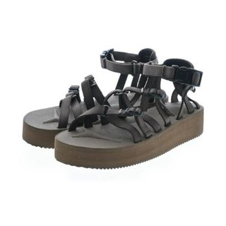 スイコック(suicoke)のSuicoke スイコック サンダル 23cm 茶系 【古着】【中古】(サンダル)