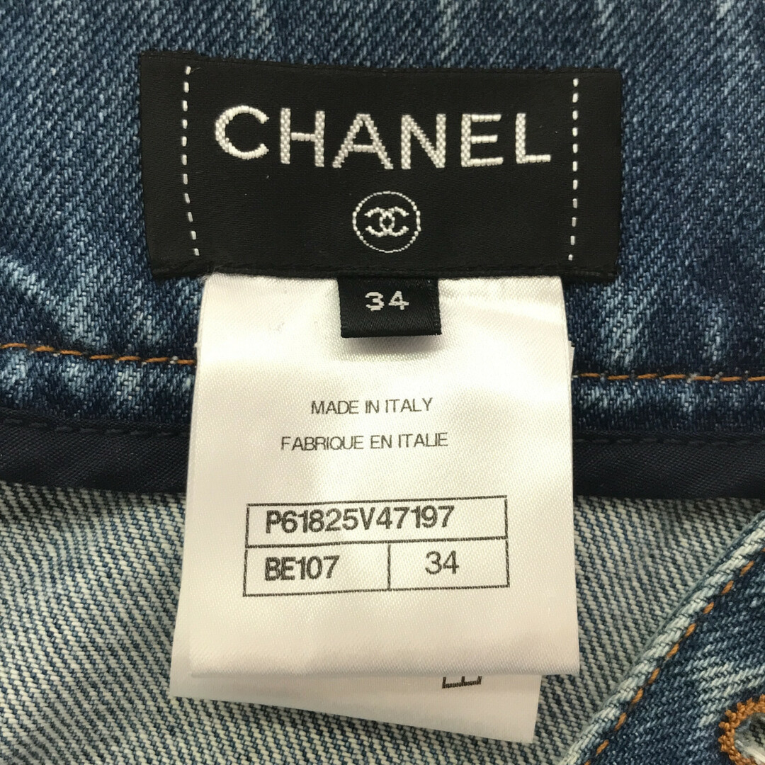 CHANEL - シャネル デニムスカート スカートの通販 by ブランドオフ