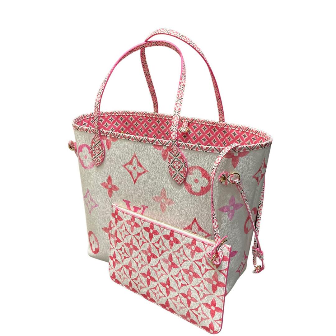 LOUIS VUITTON(ルイヴィトン)の☆未使用品 LOUIS VUITTON ルイヴィトン バイ・ザ・プール ネヴァーフル MM トートバッグ ローズ M22980 レディースのバッグ(トートバッグ)の商品写真