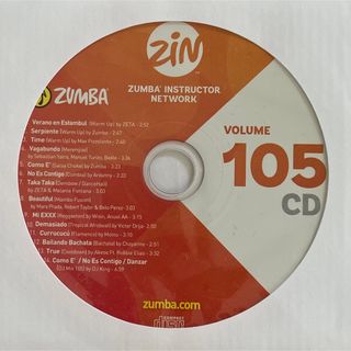 ズンバ(Zumba)のズンバ ZUMBA zin 105 CD(スポーツ/フィットネス)