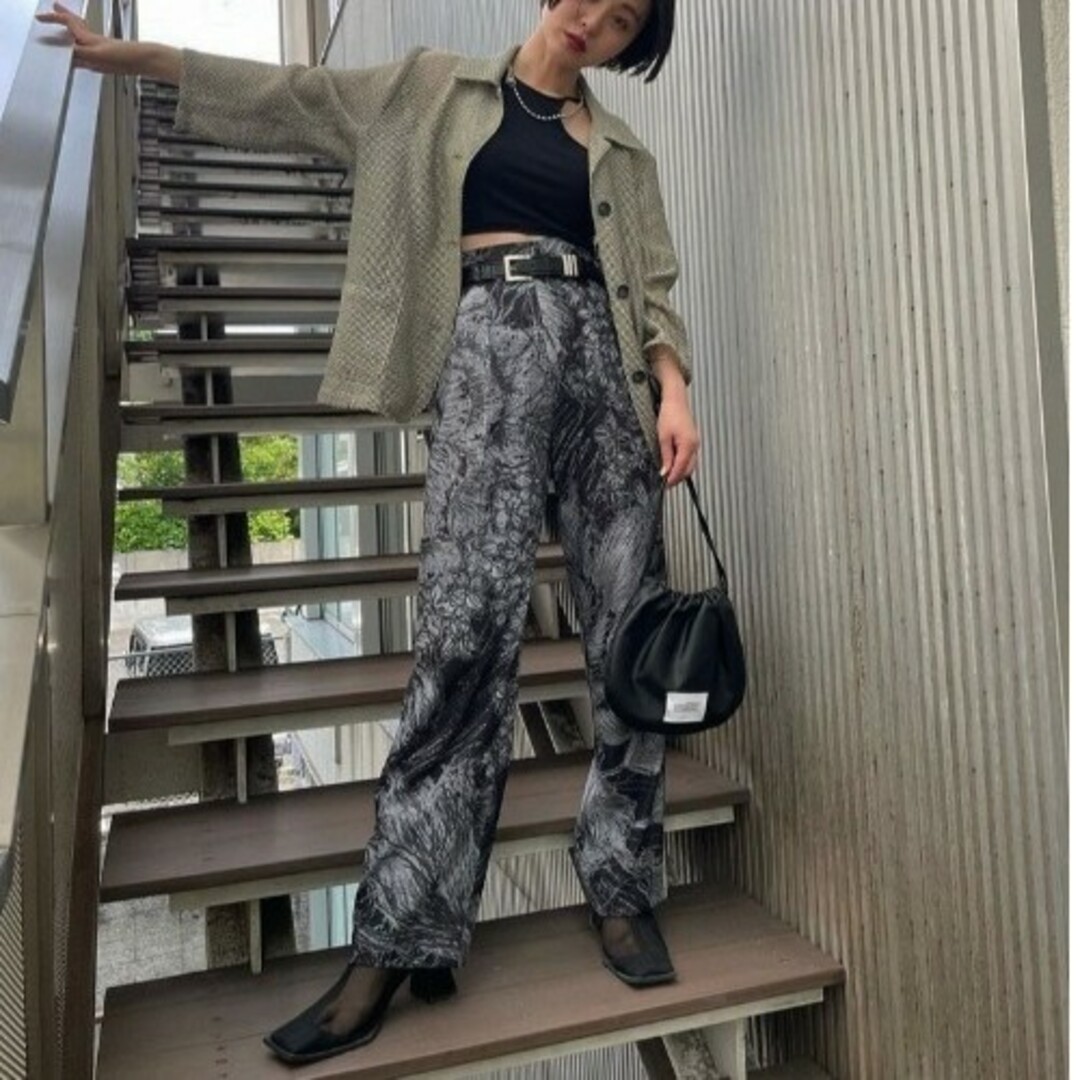 未使用】KEITAMARUYAMA × AMERI 2TUCK PANTS | gulatilaw.com