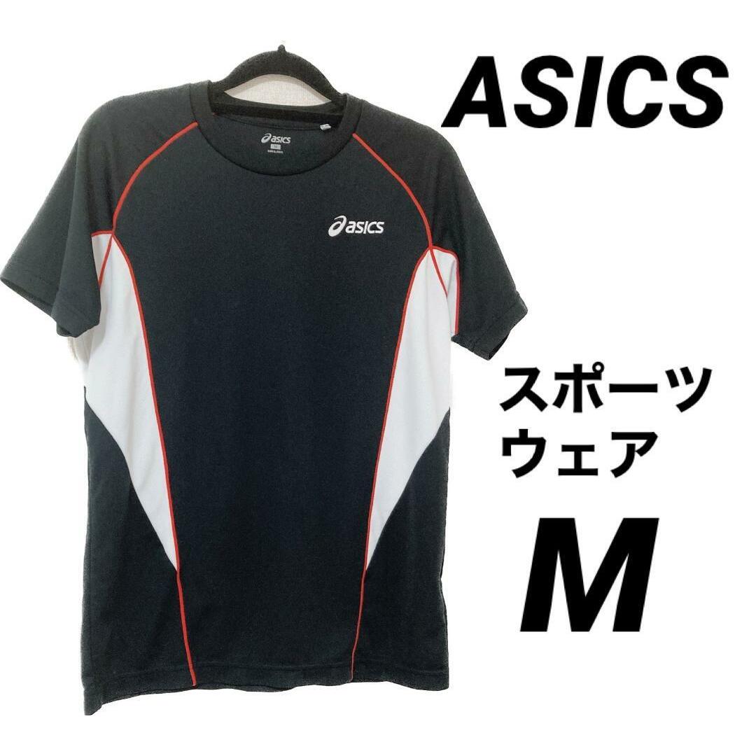 asics(アシックス)のアシックス　半袖シャツ　スポーツウェア　ブラック　M　F00272 メンズのトップス(シャツ)の商品写真