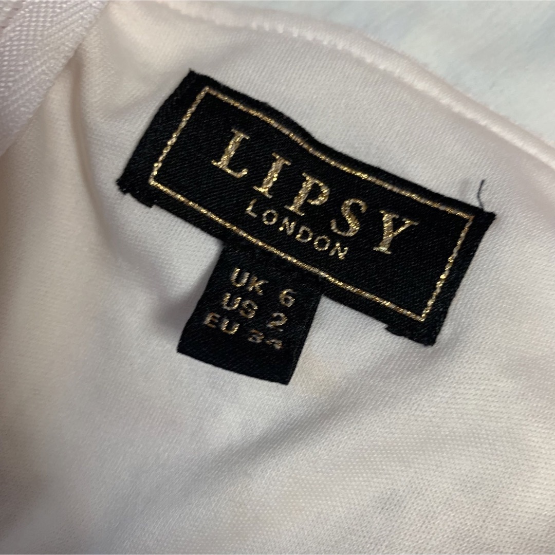 Lipsy(リプシー)のLIPSY リプシー 可愛い オシャレ オフショル ワンピース ドレス UK6 レディースのフォーマル/ドレス(ナイトドレス)の商品写真