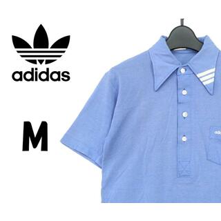 アディダス(adidas)のアディダスオリジナルス　ポロシャツ　 ブルー　M　F00265(ポロシャツ)