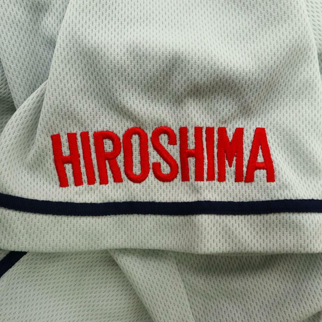 NIKE(ナイキ)のナイキ　野球ユニフォーム　HIROSHIMA　灰　M　F00260 メンズのトップス(シャツ)の商品写真