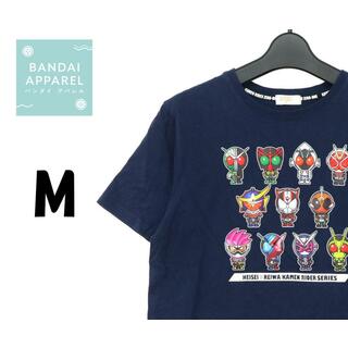 バンダイ(BANDAI)のバンダイアパレル　仮面ライダーTシャツ　紺　M　F00262(Tシャツ/カットソー(半袖/袖なし))