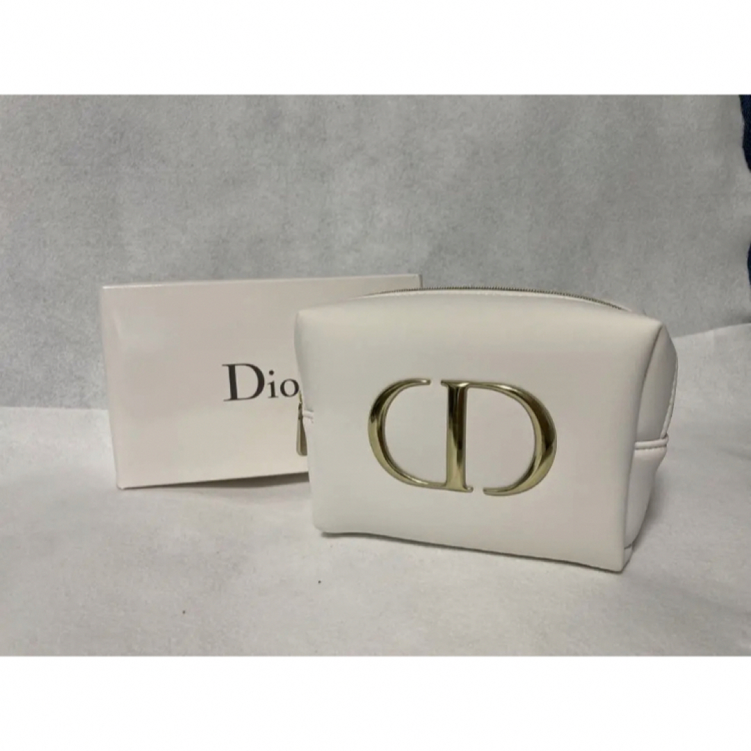 Dior ディオール ノベルティ ポーチ ホワイト