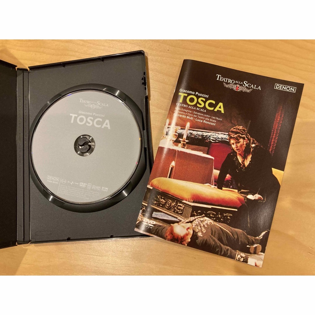 プッチーニ：歌劇《トスカ》全曲 DVD エンタメ/ホビーのDVD/ブルーレイ(ミュージック)の商品写真
