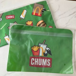 マクドナルド(マクドナルド)のマクドナルド福袋　CHUMS グリーン(ノベルティグッズ)