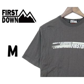 ファーストダウン(FIRST DOWN)のファーストダウン　Tシャツ　灰　M　F00224(Tシャツ/カットソー(半袖/袖なし))